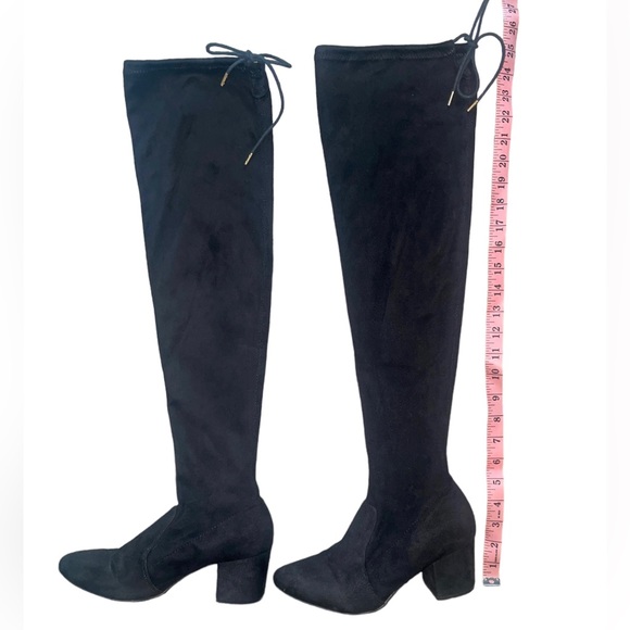 Charlotte Russe Over-The-Knee Black Boots - Picture 4 of 9